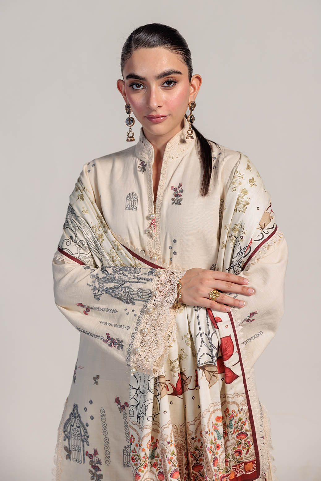 Bonanza Satrangi | Dazzle 3 Pc (1W24E3P001) -  Bonanza Satrangi Unstitched - Original Designer Dress - House of Maryam