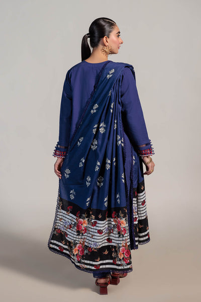 Bonanza Satrangi | Elora 3 Pc (1W24E3P002) -  Bonanza Satrangi Unstitched - Original Designer Dress - House of Maryam