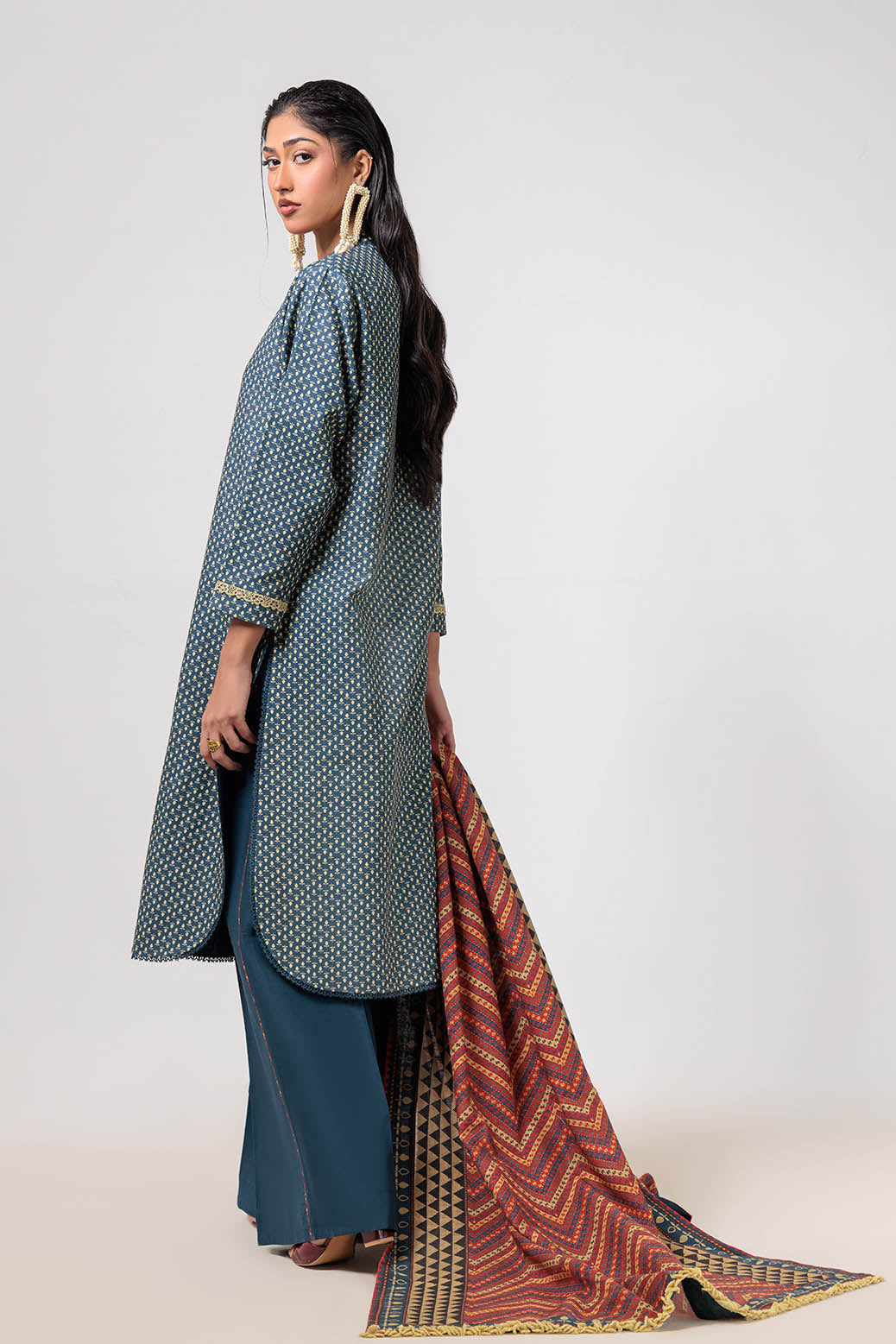 Bonanza Satrangi | Orchid 3 Pc (1W24P3P109) -  Bonanza Satrangi Unstitched - Original Designer Dress - House of Maryam