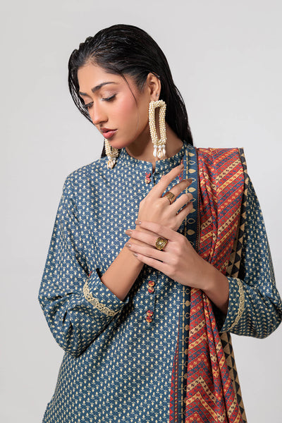 Bonanza Satrangi | Orchid 3 Pc (1W24P3P109) -  Bonanza Satrangi Unstitched - Original Designer Dress - House of Maryam