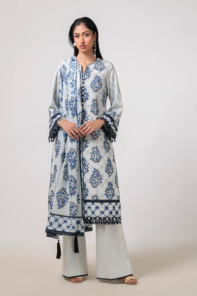 Bonanza Satrangi | Heritage 3 Pc (1W24P3P122) -  Bonanza Satrangi Unstitched - Original Designer Dress - House of Maryam