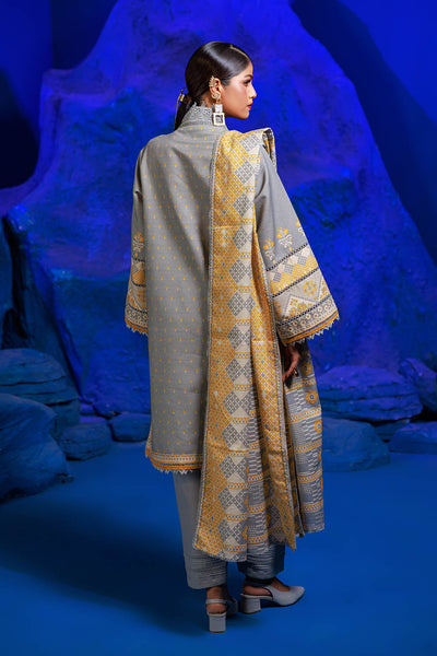 Bonanza Satrangi | Dynasty 3 Pc (1W24P3P128) -  Bonanza Satrangi Unstitched - Original Designer Dress - House of Maryam