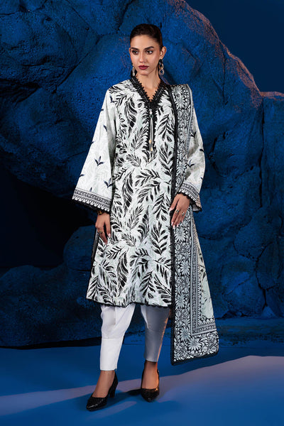Bonanza Satrangi | Leafy Dale 3 Pc (1W24P3P212) -  Bonanza Satrangi Unstitched - Original Designer Dress - House of Maryam