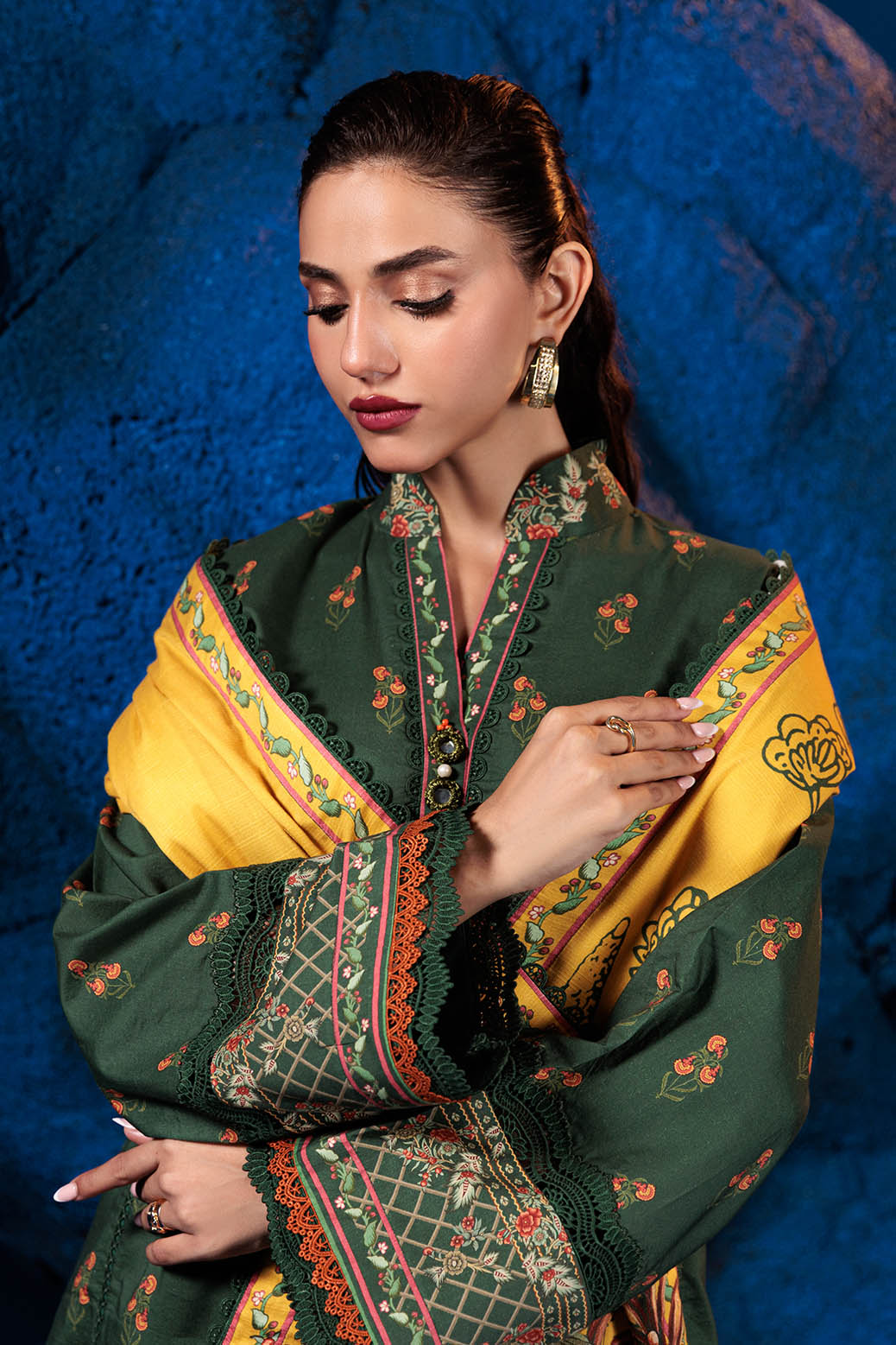 Bonanza Satrangi | Gardenia 3 Pc (1W24P3P215) -  Bonanza Satrangi Unstitched - Original Designer Dress - House of Maryam