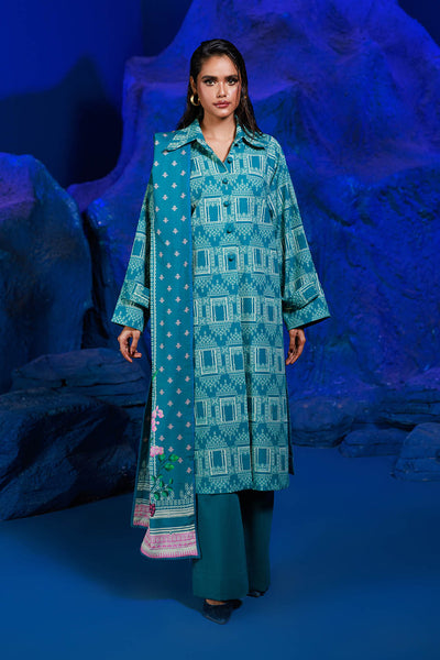 Bonanza Satrangi | Glory 3 Pc (1W24P3P317) -  Bonanza Satrangi Unstitched - Original Designer Dress - House of Maryam