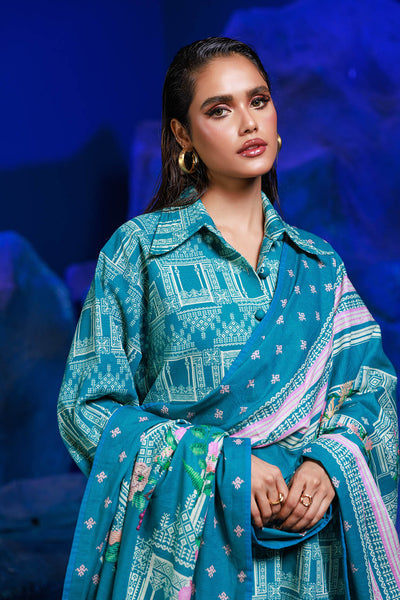 Bonanza Satrangi | Glory 3 Pc (1W24P3P317) -  Bonanza Satrangi Unstitched - Original Designer Dress - House of Maryam