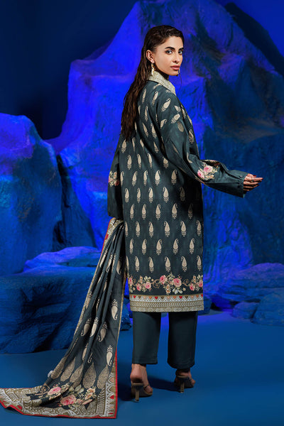 Bonanza Satrangi | Floret 3 Pc (1W24P3P357) -  Bonanza Satrangi Unstitched - Original Designer Dress - House of Maryam