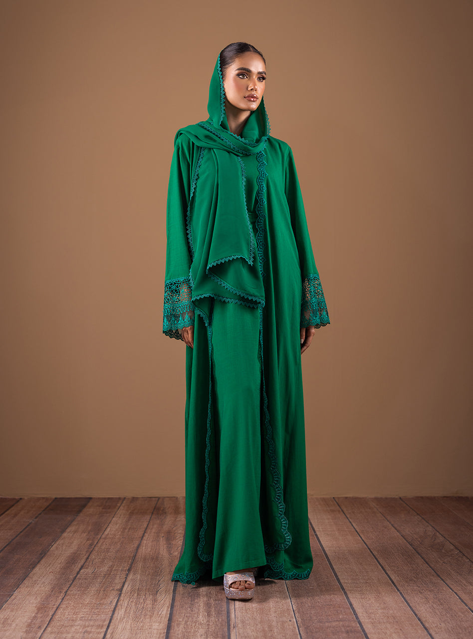 Zainab Chottani | Semi Formals | EMERALD FLAIR -  Zainab Chottani Formal - Original Designer Dress - House of Maryam