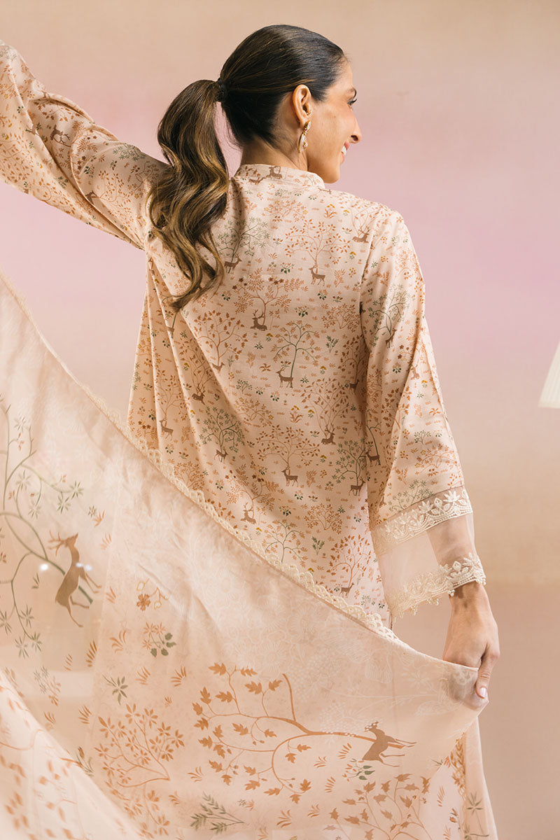 Cross Stitch | Exclusive Pret | Soft Serenade-2PC (Shirt & Dupatta), image 4