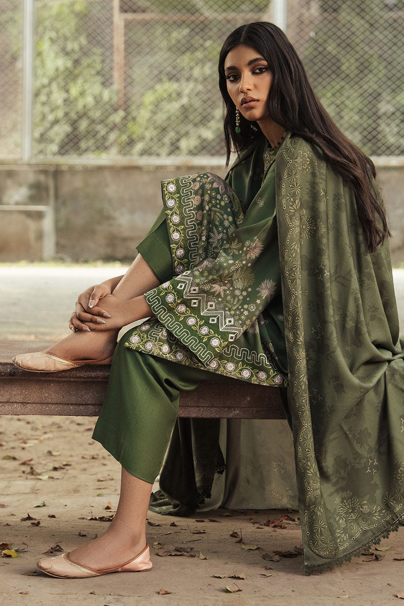 Cross Stitch | Khaddar Linen 25 | WHISPERING PETALS, image 6