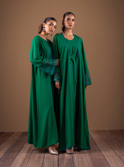 Zainab Chottani | Semi Formals | EMERALD FLAIR -  Zainab Chottani Formal - Original Designer Dress - House of Maryam