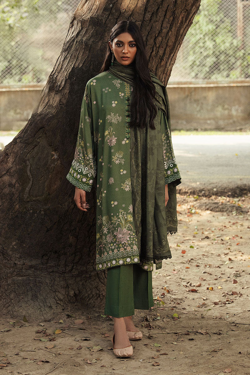 Cross Stitch | Khaddar Linen 25 | WHISPERING PETALS