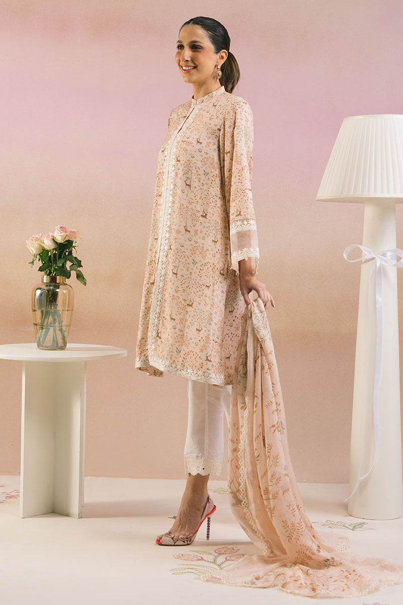 Cross Stitch | Exclusive Pret | Soft Serenade-2PC (Shirt & Dupatta), image 6