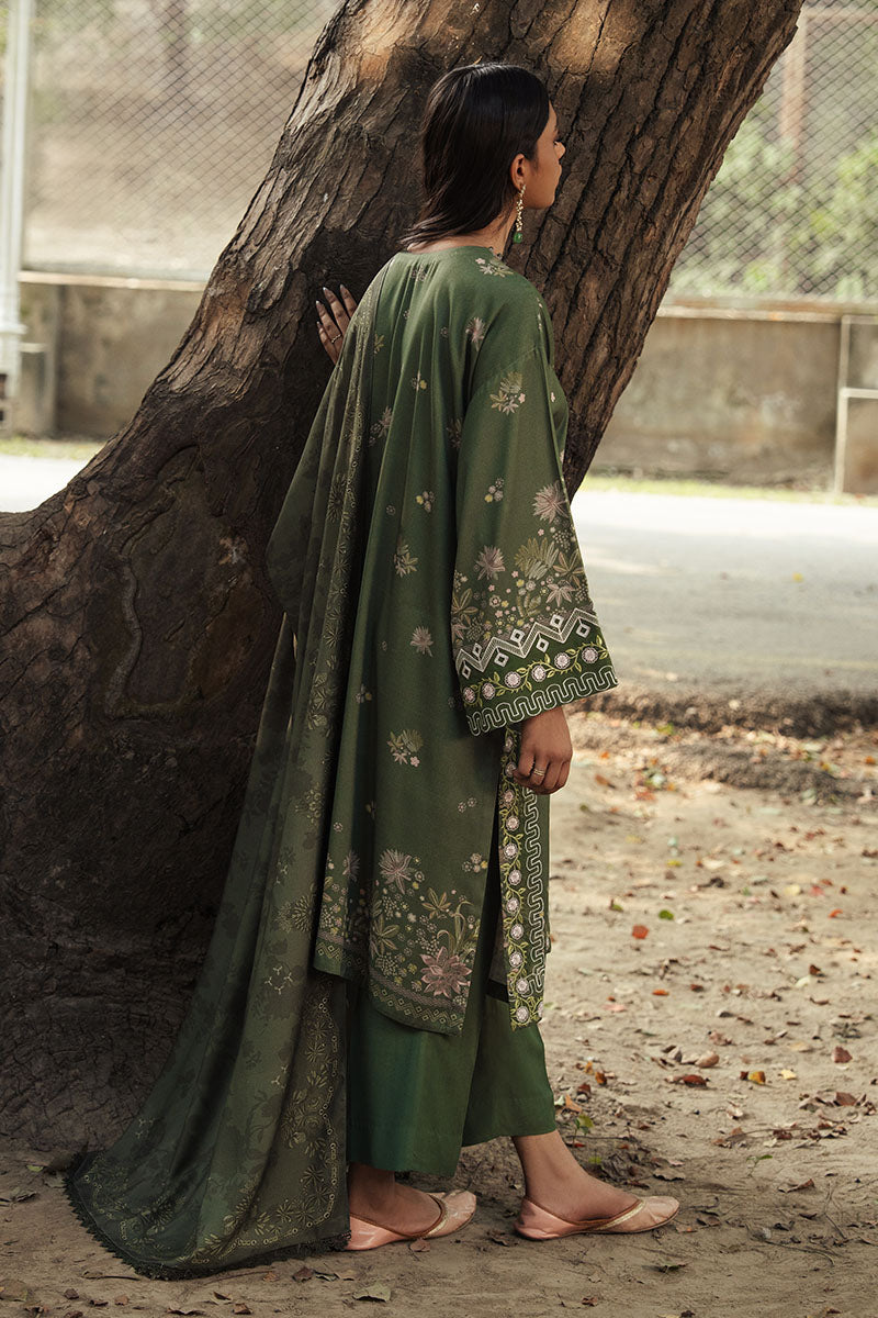 Cross Stitch | Khaddar Linen 25 | WHISPERING PETALS