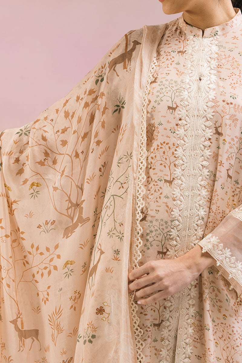 Cross Stitch | Exclusive Pret | Soft Serenade-2PC (Shirt & Dupatta), image 2
