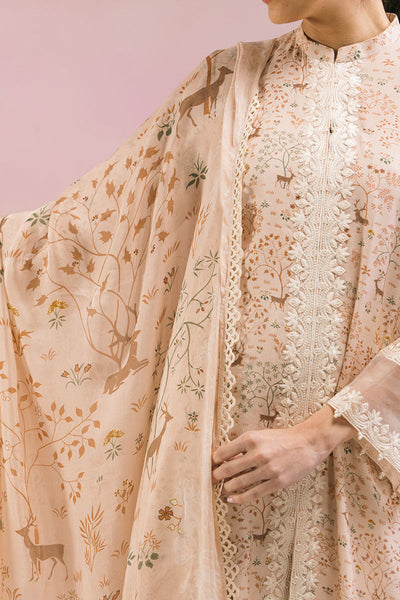 Cross Stitch | Exclusive Pret | Soft Serenade-2PC (Shirt & Dupatta)