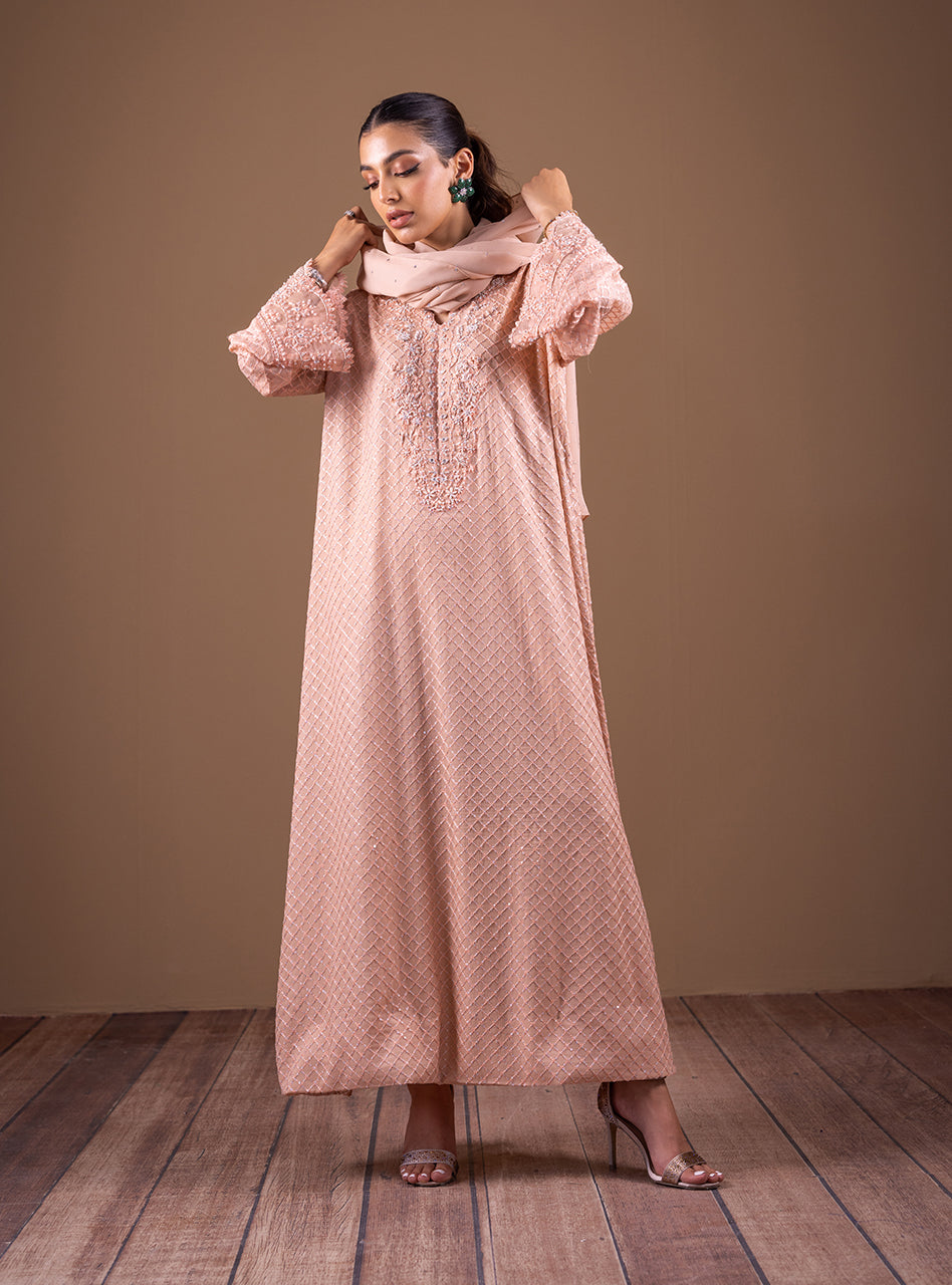 Zainab Chottani | Semi Formals | SPECTACULAR PINK BLING -  Zainab Chottani Formal - Original Designer Dress - House of Maryam