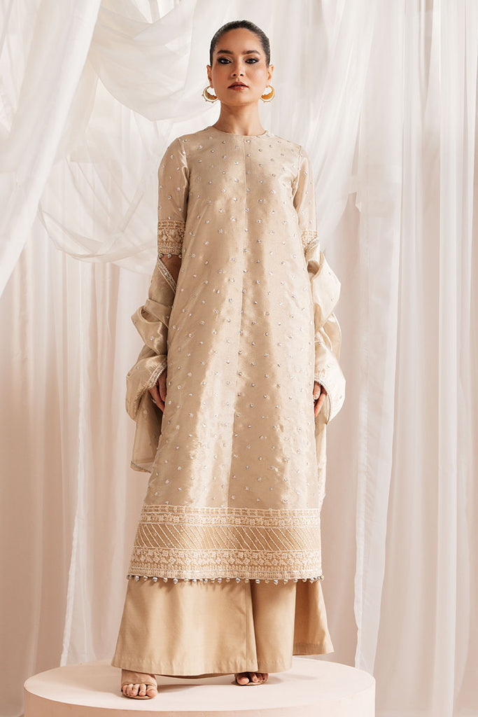 Cross Stitch | Luxe Atelier 25 | GILDED GLOW -  Cross Stitch Ladies Clothes - Original Designer Dress - House of Maryam