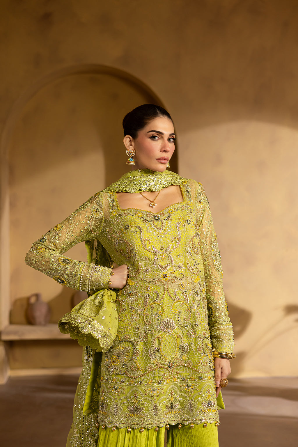 Emaan Adeel I Regalia Luxury Formals I BERYL -  Emaan Adeel Ladies Clothes - Original Designer Dress - House of Maryam
