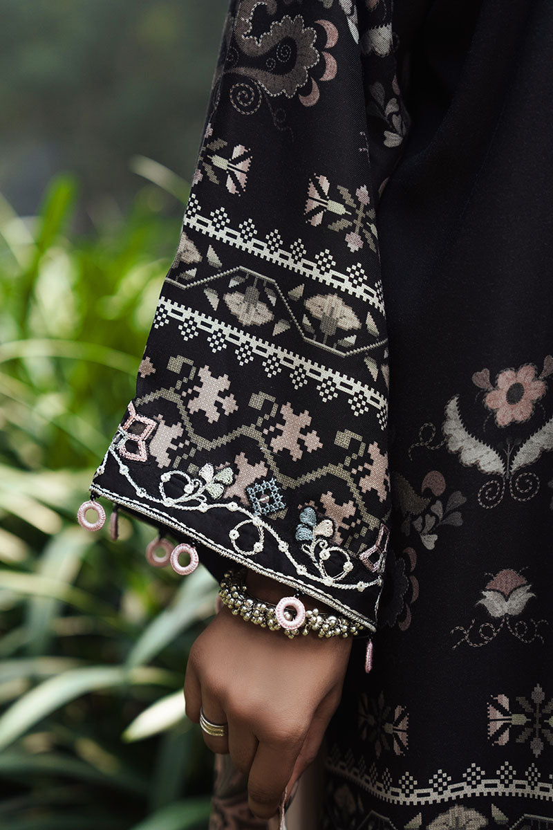 Cross Stitch | Khaddar Linen 25 | BLACK NOIR, image 6