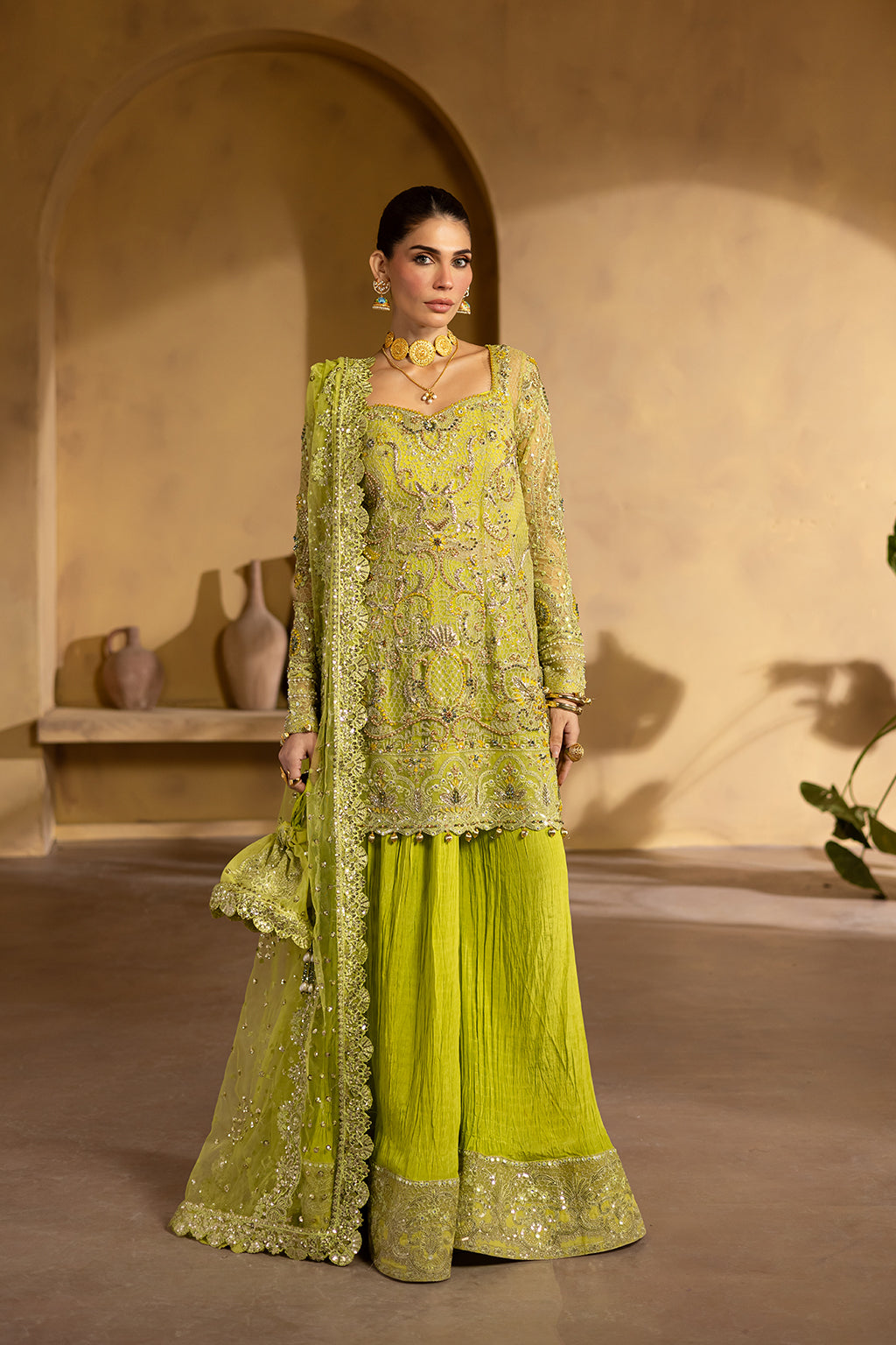 Emaan Adeel I Regalia Luxury Formals I BERYL -  Emaan Adeel Ladies Clothes - Original Designer Dress - House of Maryam
