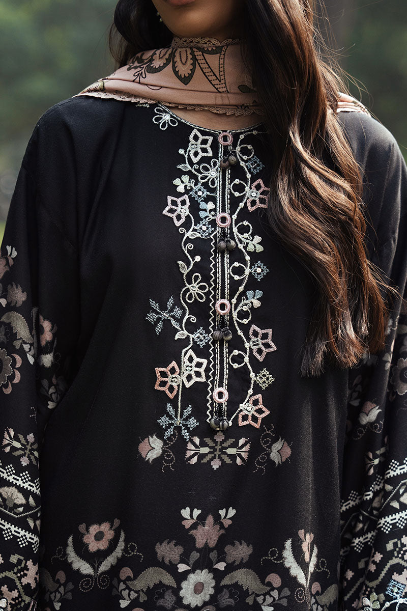 Cross Stitch | Khaddar Linen 25 | BLACK NOIR, image 7