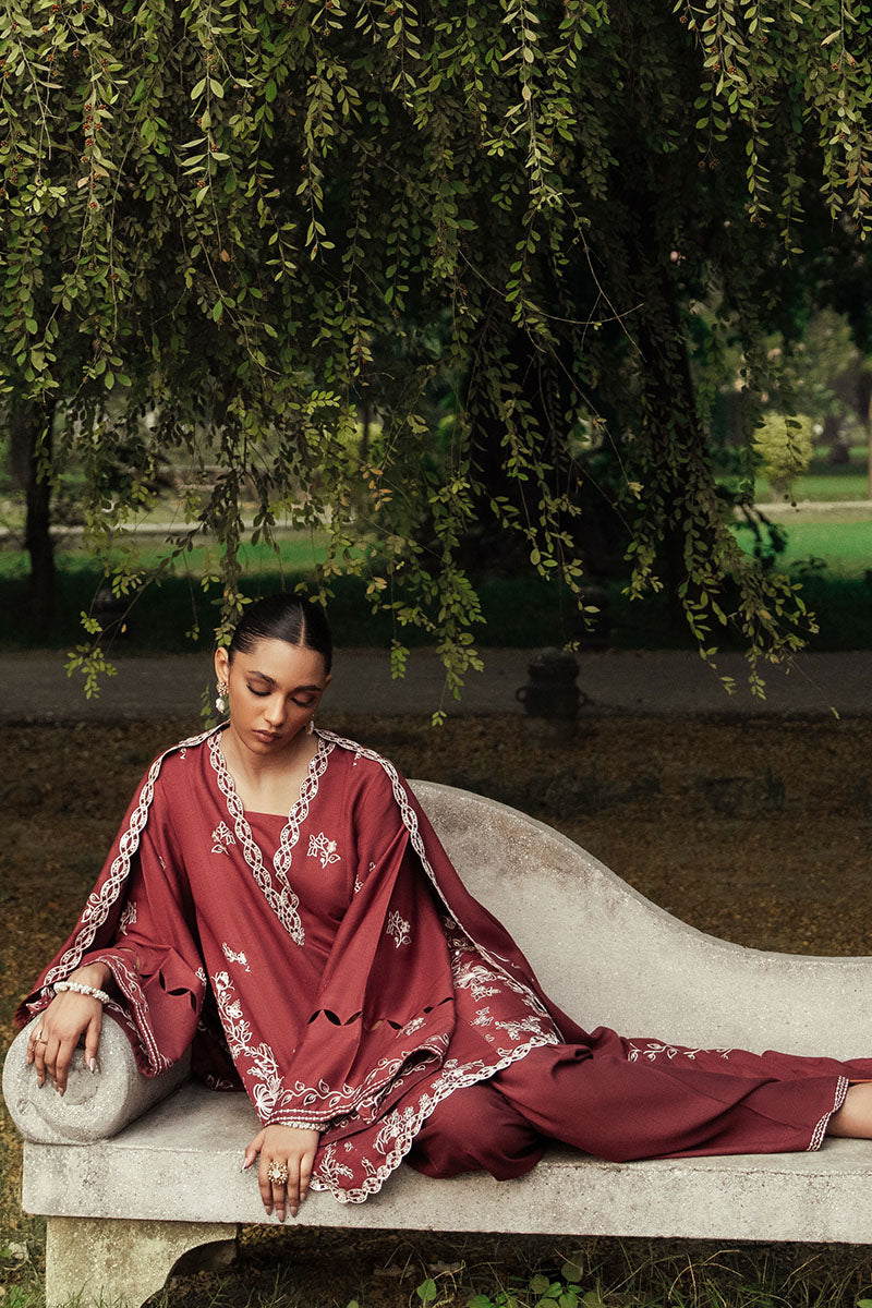 Cross Stitch | Khaddar Linen 25 | ROUGE LUXE, image 6