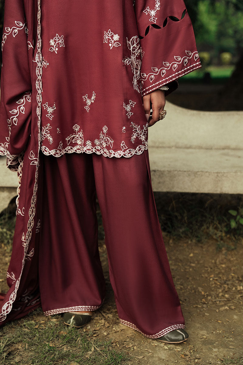 Cross Stitch | Khaddar Linen 25 | ROUGE LUXE, image 4