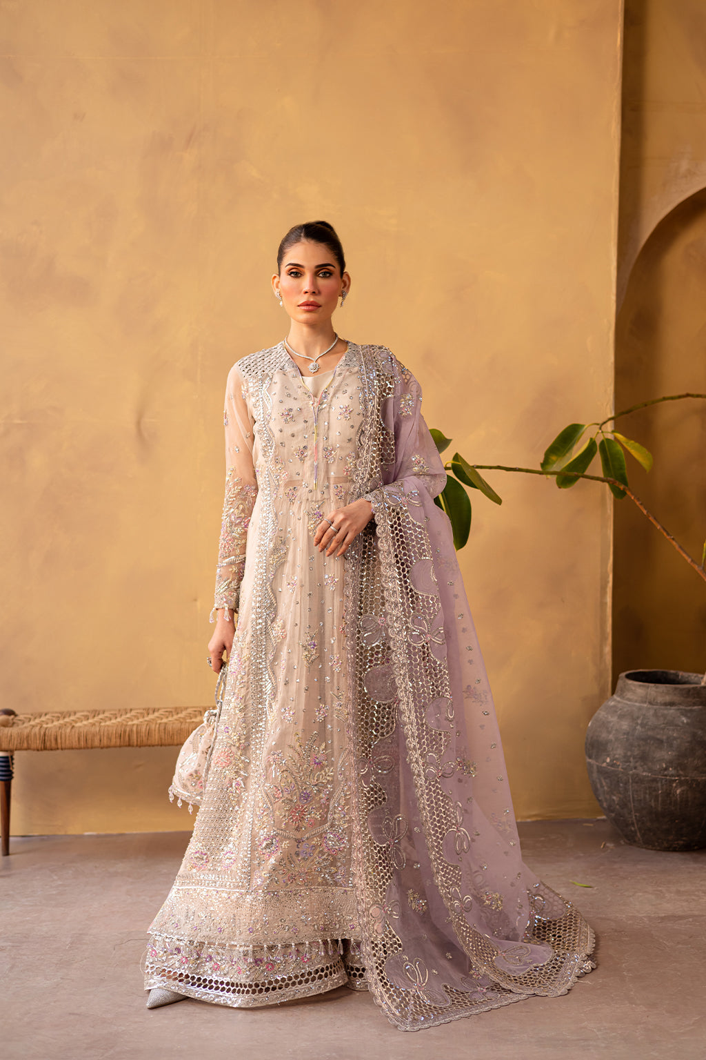 Emaan Adeel I Regalia Luxury Formals I LUNARA -  Emaan Adeel Ladies Clothes - Original Designer Dress - House of Maryam