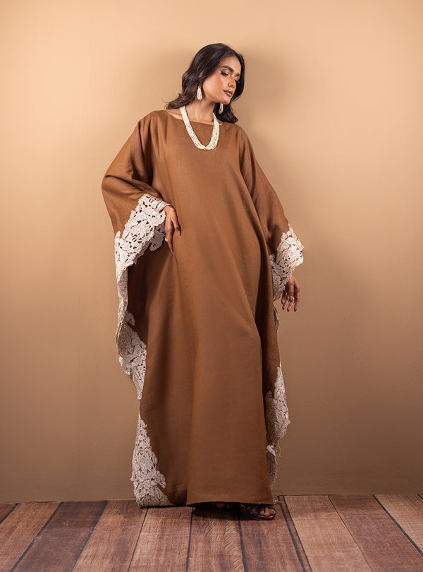 Zainab Chottani | The Kaftan Edit | Cinnamon Sand, image 4