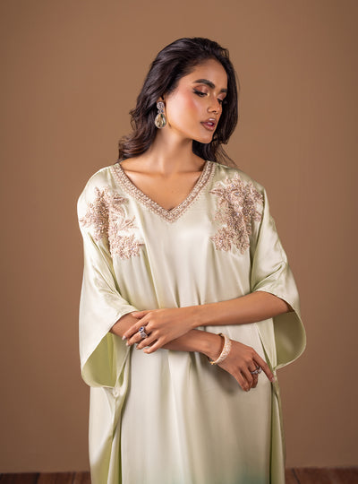 Zainab Chottani | The Kaftan Edit | Aqua Flame, image 5
