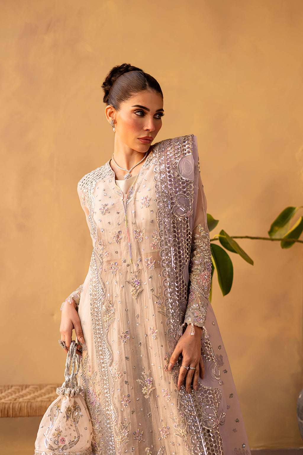 Emaan Adeel I Regalia Luxury Formals I LUNARA -  Emaan Adeel Ladies Clothes - Original Designer Dress - House of Maryam