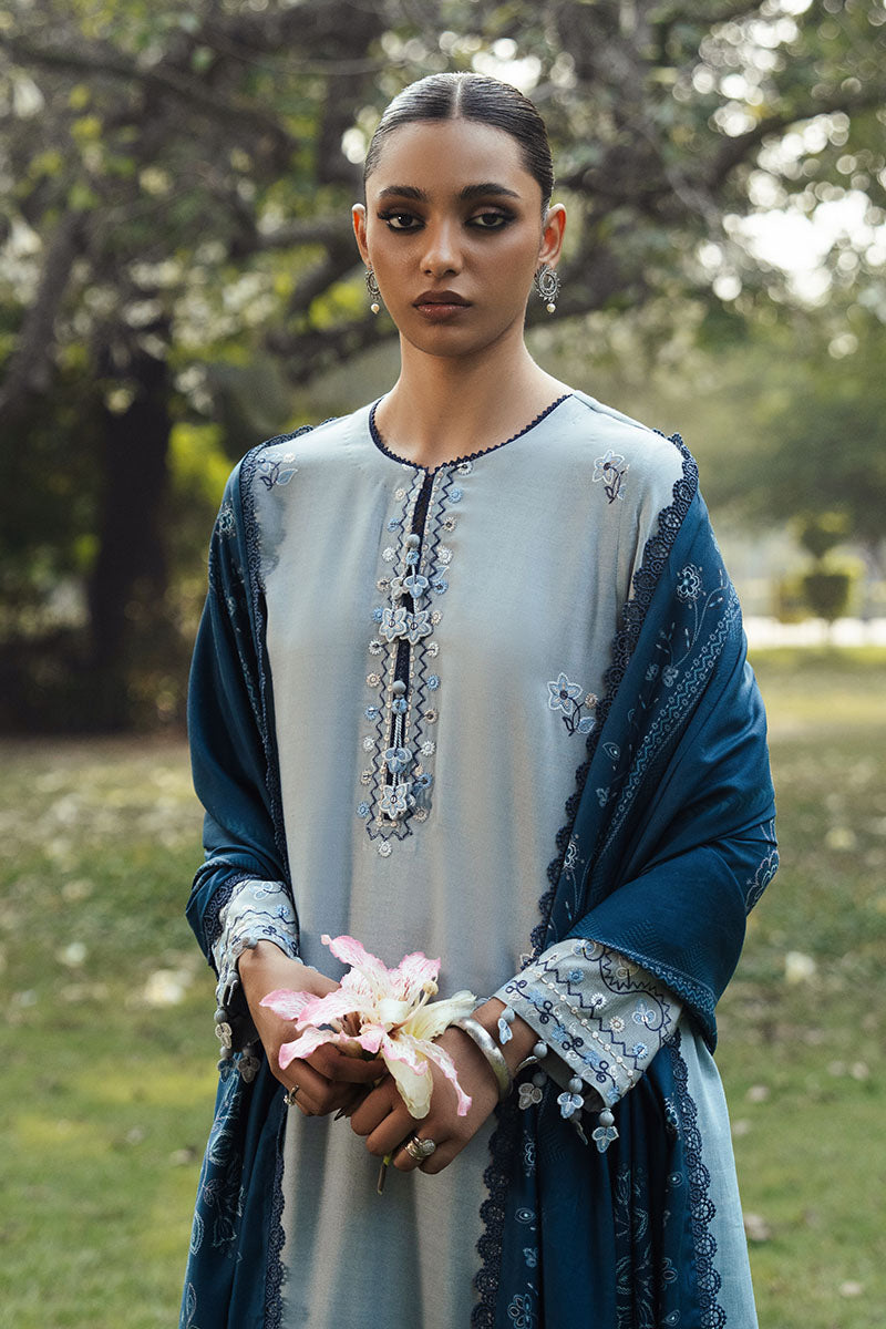 Cross Stitch | Khaddar Linen 25 | ARONA HAZE