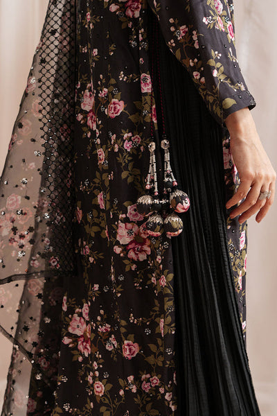 Cross Stitch | Luxe Atelier 25 | GRAPHITE GLOW -  Cross Stitch Ladies Clothes - Original Designer Dress - House of Maryam