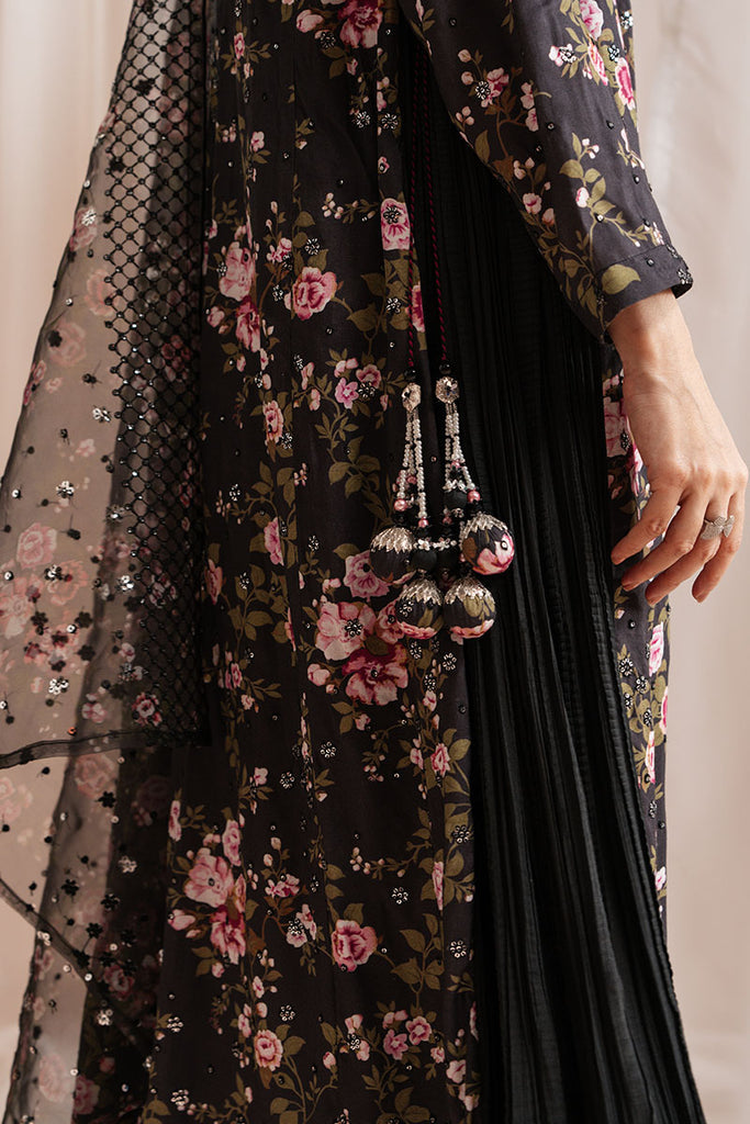 Cross Stitch | Luxe Atelier 25 | GRAPHITE GLOW -  Cross Stitch Ladies Clothes - Original Designer Dress - House of Maryam