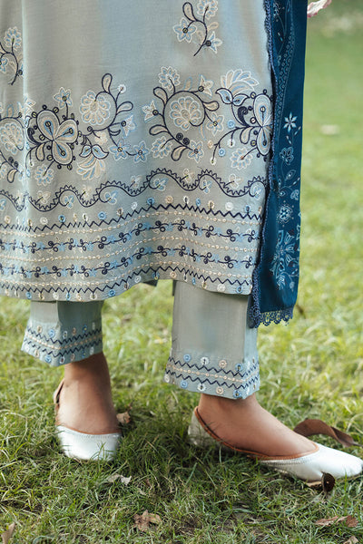 Cross Stitch | Khaddar Linen 25 | ARONA HAZE