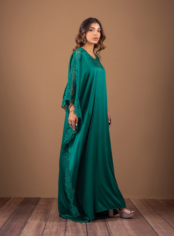 Zainab Chottani | The Kaftan Edit | Emerald Wishes, image 3