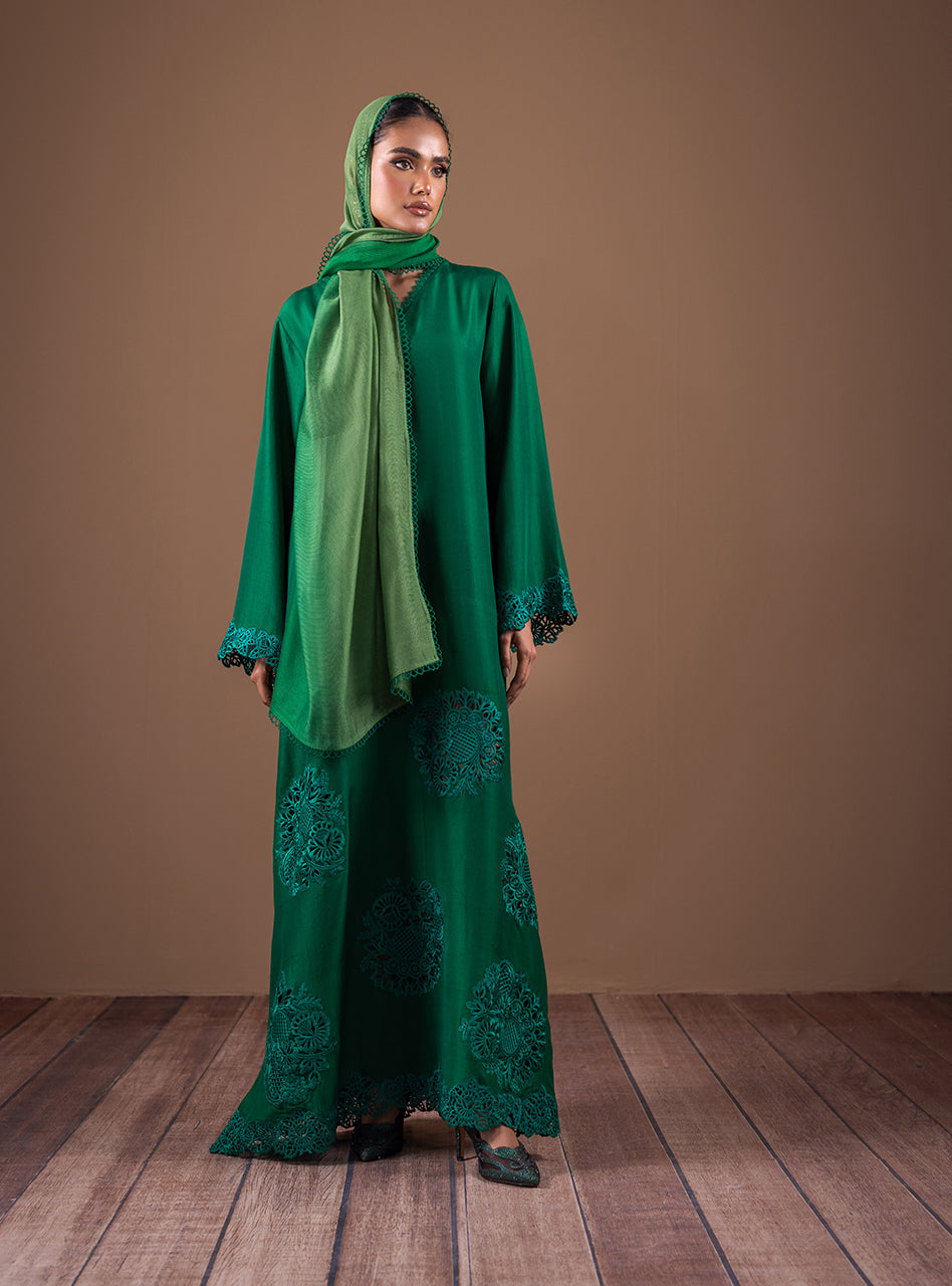 Zainab Chottani | Semi Formals | ENCHANTING EMERALD -  Zainab Chottani Formal - Original Designer Dress - House of Maryam