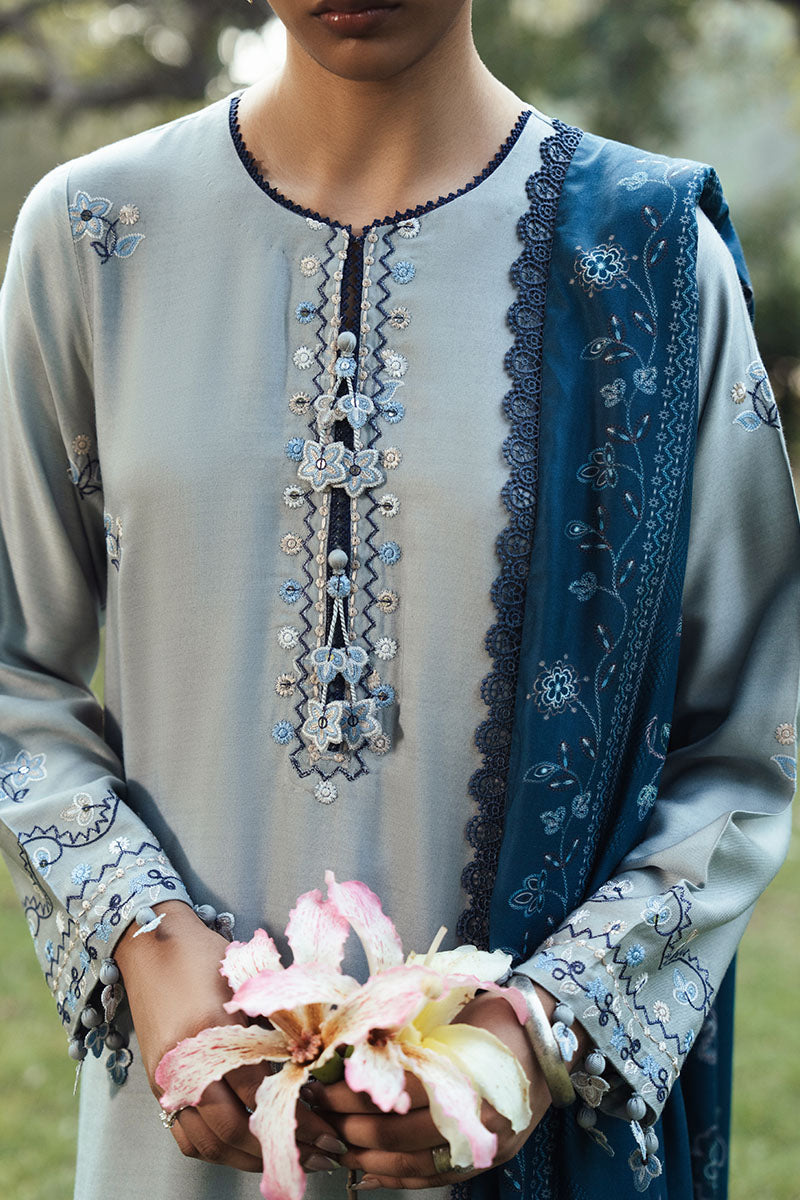 Cross Stitch | Khaddar Linen 25 | ARONA HAZE, image 4
