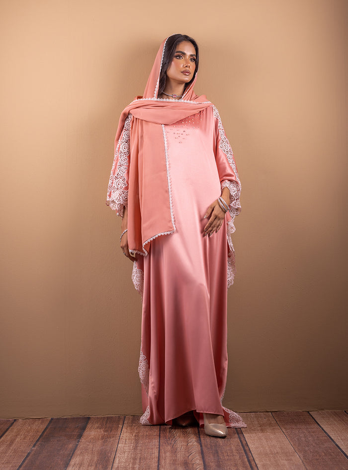 Zainab Chottani | The Kaftan Edit | Coral Blossom, image 2