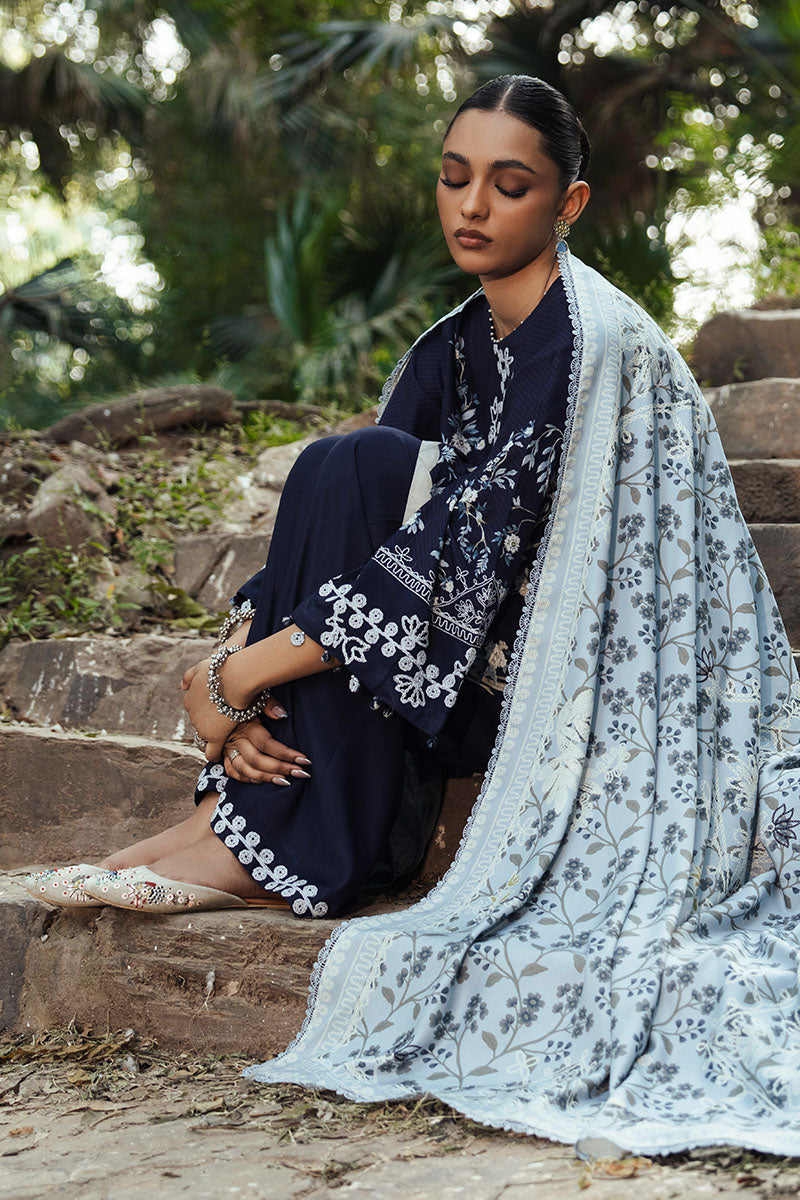 Cross Stitch | Khaddar Linen 25 | OCEAN BREEZE, image 4
