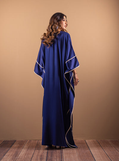 Zainab Chottani | The Kaftan Edit | Deep Blue Blossom, image 2
