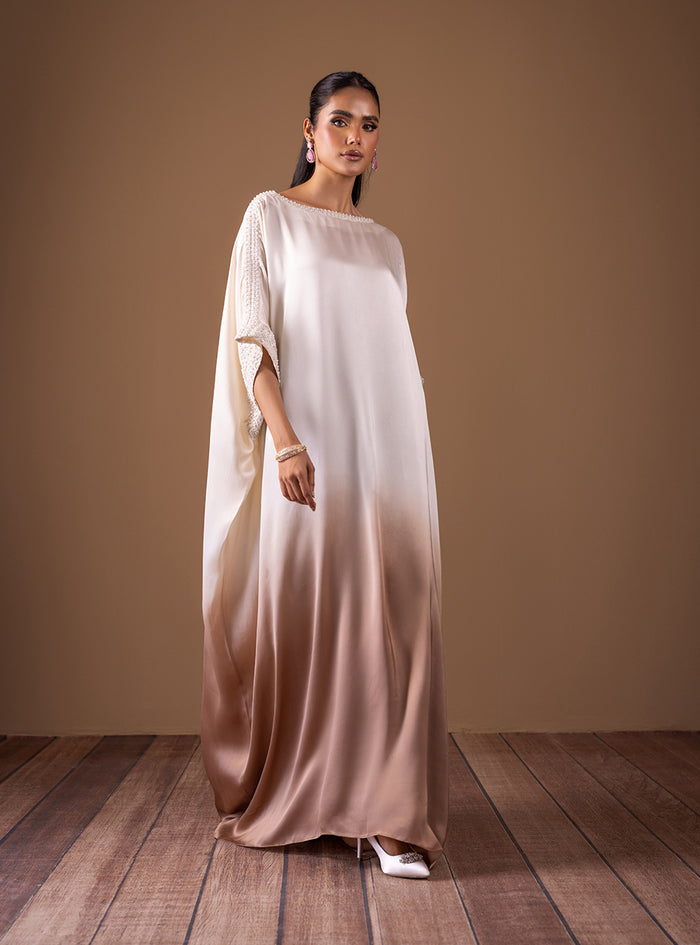 Zainab Chottani | The Kaftan Edit | Champagne Flame, image 5