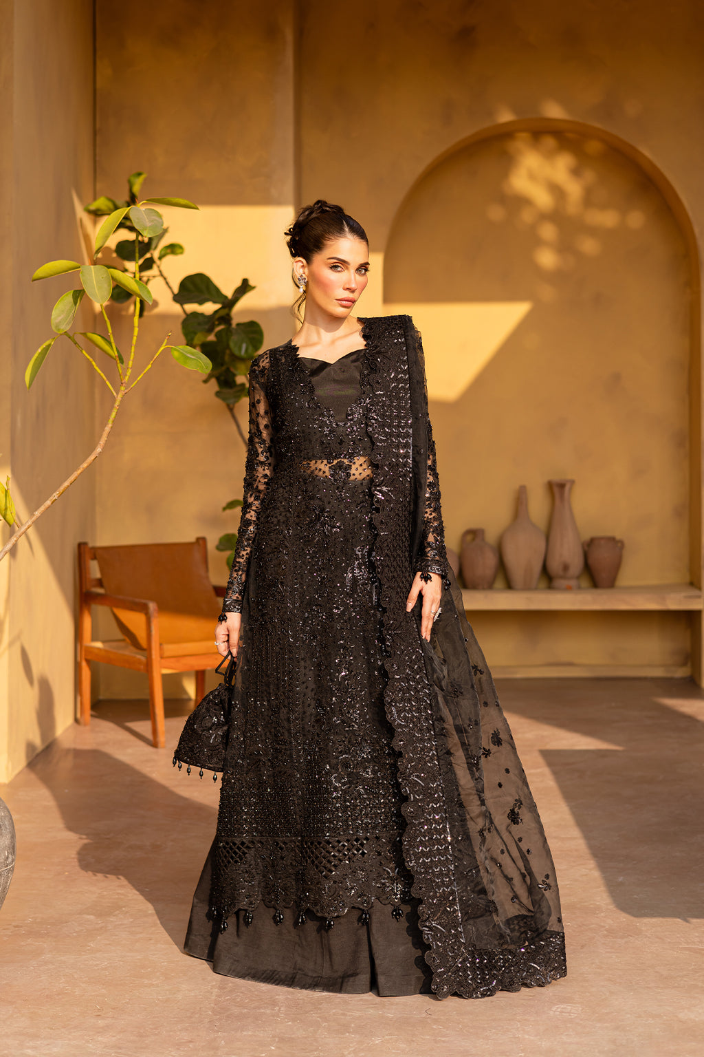 Emaan Adeel I Regalia Luxury Formals I VELVRA -  Emaan Adeel Ladies Clothes - Original Designer Dress - House of Maryam