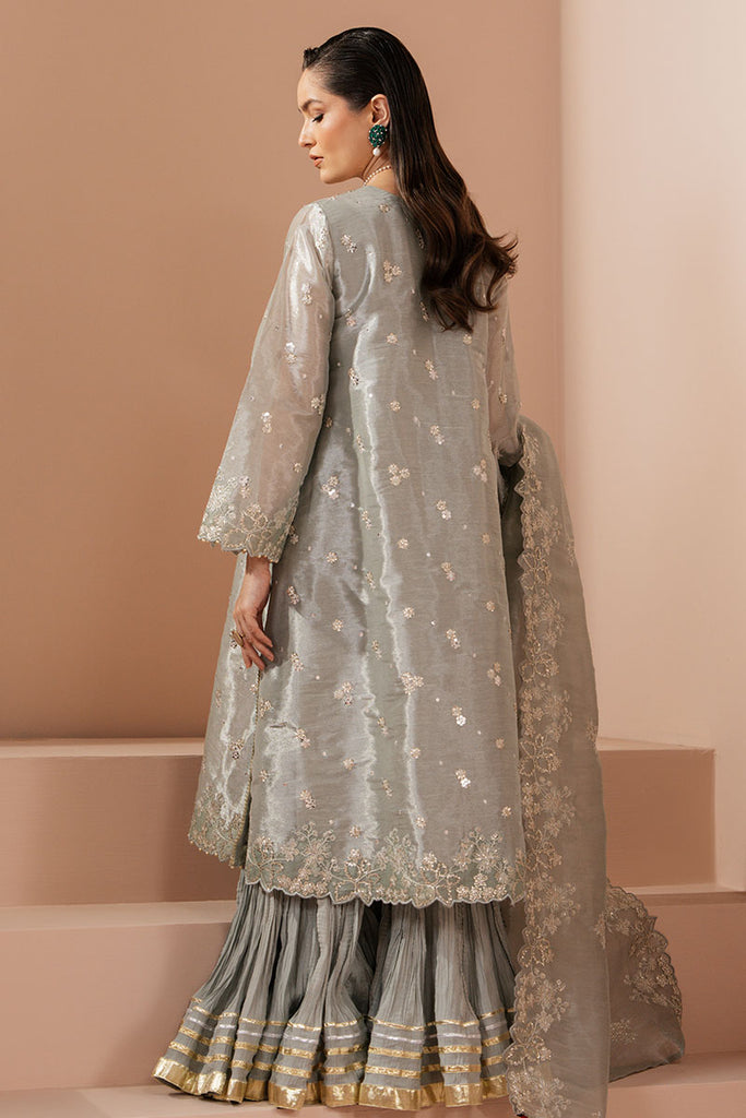 Cross Stitch | Luxe Atelier 25 | MINT AURA -  Cross Stitch Ladies Clothes - Original Designer Dress - House of Maryam