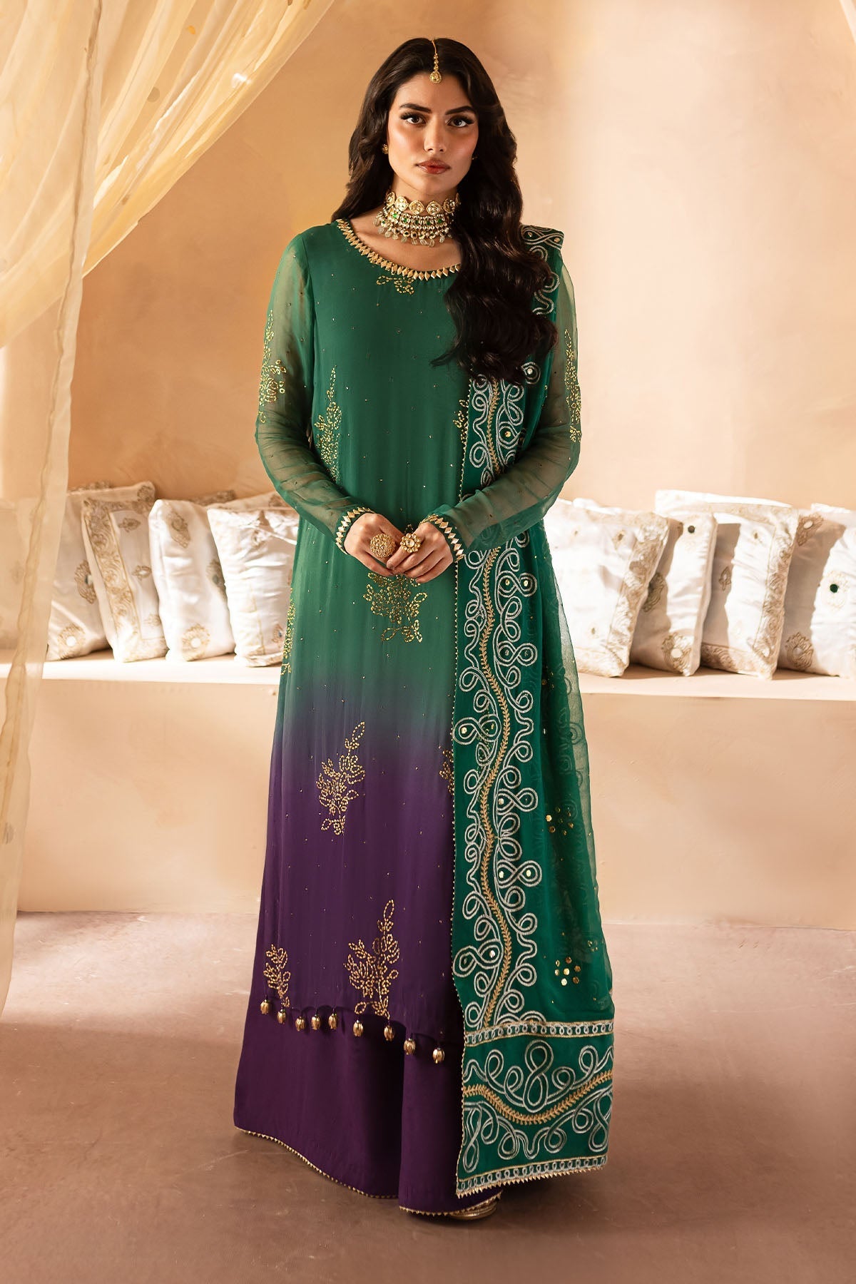 Nureh | Mukeshkari Formals | MK-01 -  Nureh Ladies Clothes -  House of Maryam