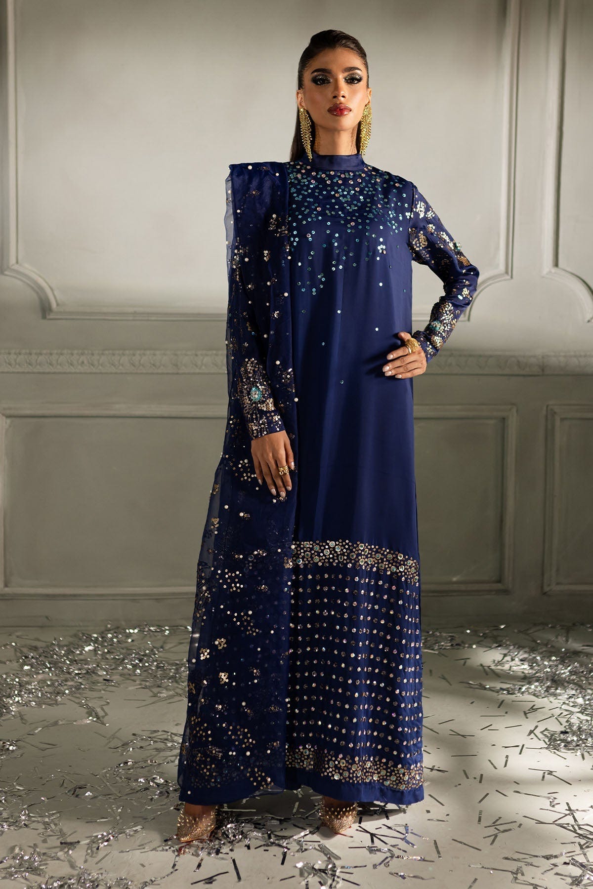 Nureh | Tiny Twinkles | Sunset Sparkle TW-07 -  Nureh Ladies Clothes - Original Designer Dress - House of Maryam