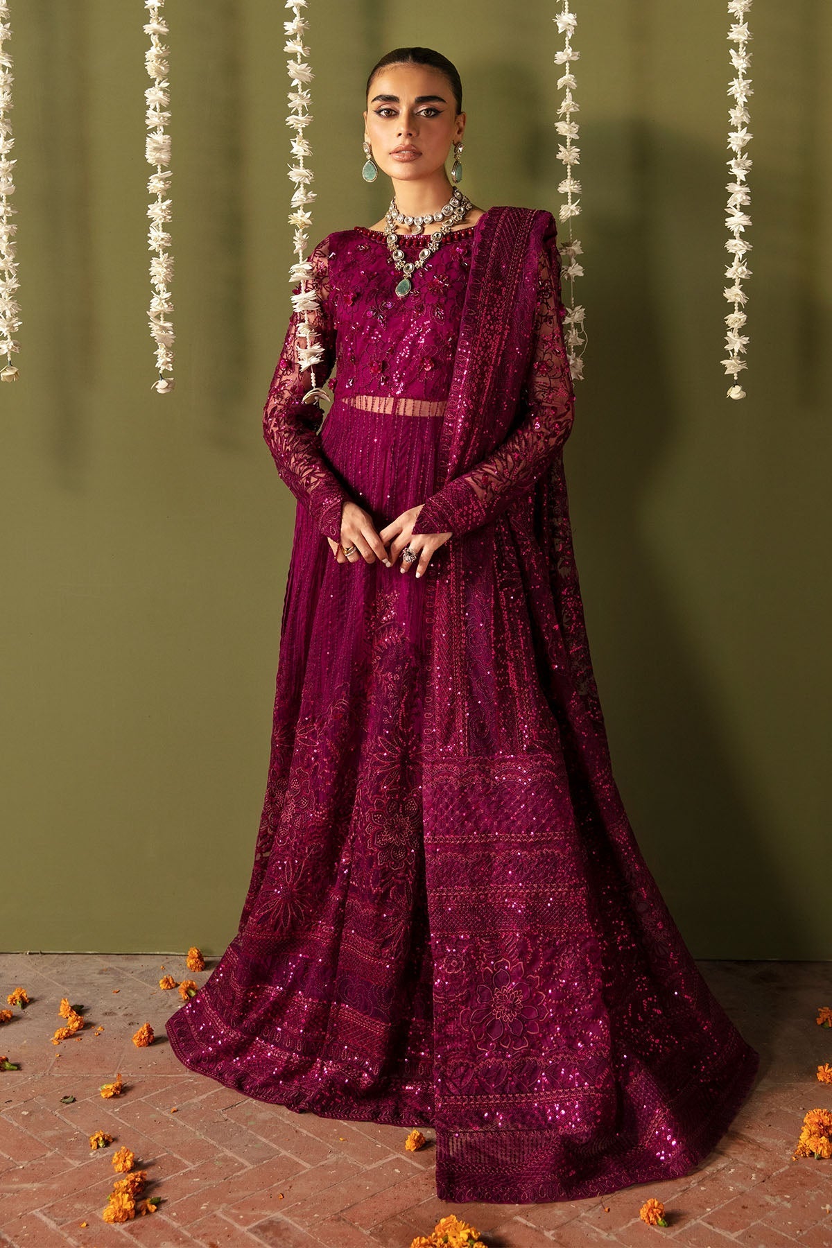 Nureh | Jhoomro Wedding Formals | NL-56 - ANARI -  Nureh Bridal - Original Designer Dress - House of Maryam