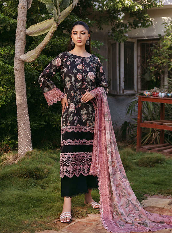 Zainab Chottani | Tahra Lawn 24 | RYMA - D 1A -  Zainab Chottani Luxury - Original Designer Dress - House of Maryam