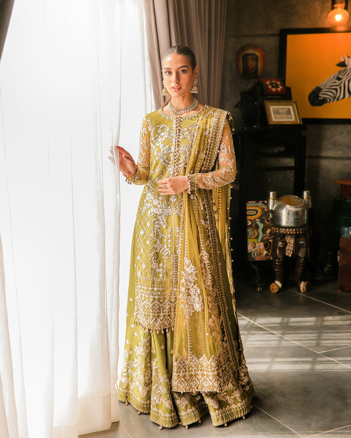 Faiza Saqlain | Nira Festive | Rozhin -  Faiza Saqlain Bridal - Original Designer Dress - House of Maryam